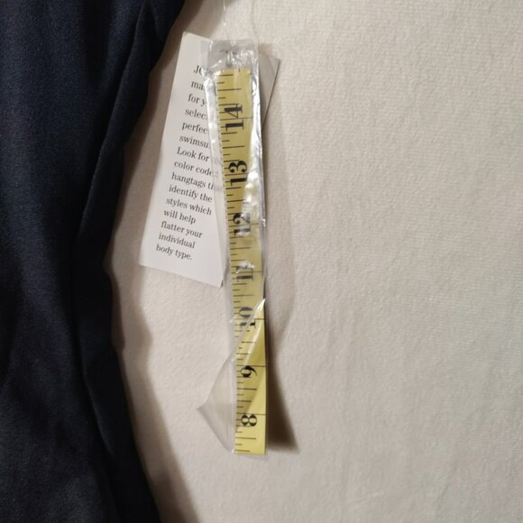 The Slim Suit Vintage 90s Swimsuit Floral & Black Size 22W New - Picture 7 of 7